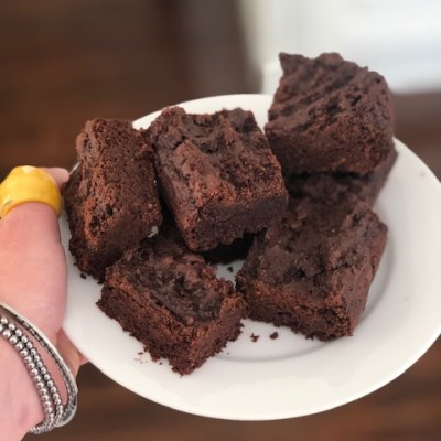 BLACK BEAN BROWNIES