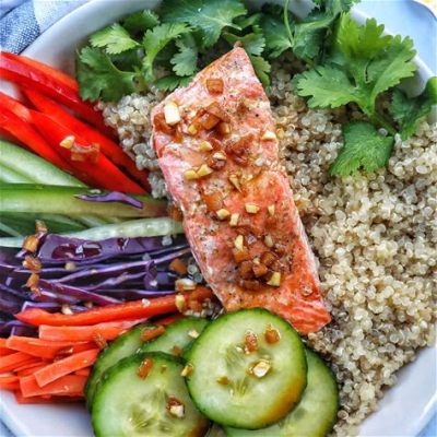 Teriyaki Salmon Bowls